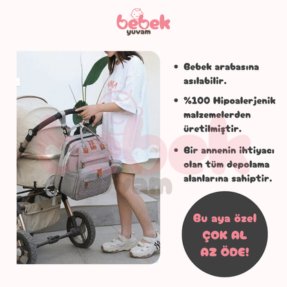 BebekYuvam™ Yataklı Bebek Bakım Çantası